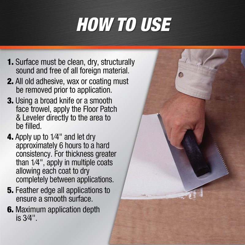 DAP 59184 QT RTU FLR Leveler, 32 oz, Light Gray - Image 3